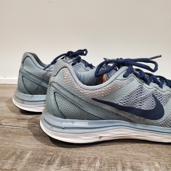 Nike Dual Fusion Run 3 - Gray & Navy - Picture 5 of 10